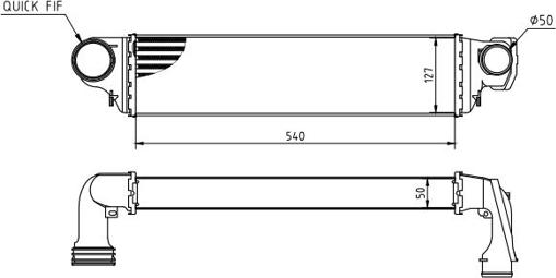 Hart 612 718 - Intercooler, şarj cihazı furqanavto.az