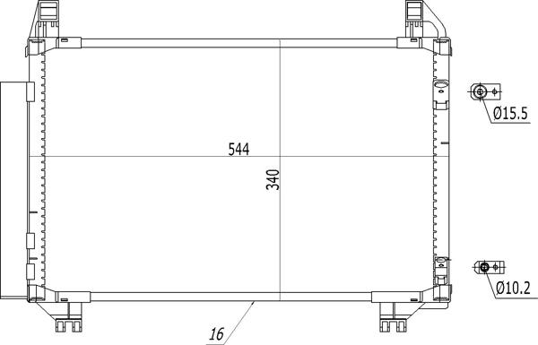 Hart 636 920 - Kondenser, kondisioner furqanavto.az