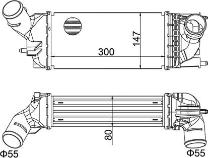 Hart 630 295 - Intercooler, şarj cihazı furqanavto.az