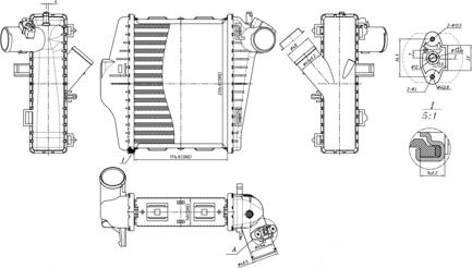 Hart 620 801 - Intercooler, şarj cihazı furqanavto.az