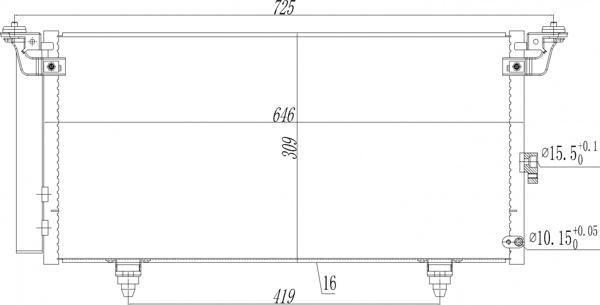 Hart 621 615 - Kondenser, kondisioner furqanavto.az