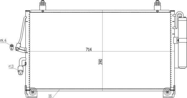 Hart 621 634 - Kondenser, kondisioner furqanavto.az