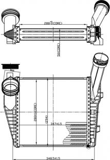 Hart 621 375 - Intercooler, şarj cihazı furqanavto.az