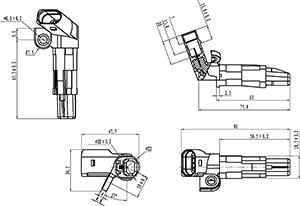 HC-Cargo 150694 - Sensor, krank mili nəbzi furqanavto.az