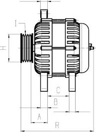 HC-Cargo 116698 - Alternator furqanavto.az