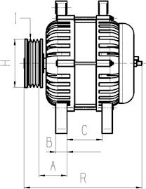 HC-Cargo 116594 - Alternator furqanavto.az