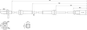 HC-Cargo 182460 - Sensor, təkər sürəti furqanavto.az