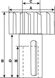 HC-Cargo 130940 - Pinion, başlanğıc furqanavto.az