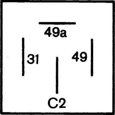 HELLA 4DW 004 513-001 - Flasher vahidi furqanavto.az