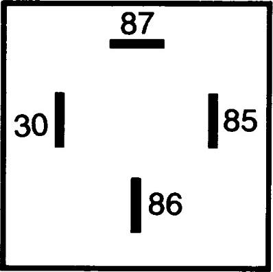 HELLA 4RA 965 400-001 - Rele, əsas cərəyan furqanavto.az