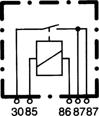 HELLA 4RA 933 332-157 - Rele, əsas cərəyan www.furqanavto.az