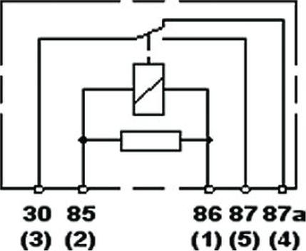 HELLA 4RD 007 794-911 - Rele, əsas cərəyan furqanavto.az