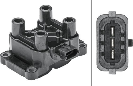 HELLA 5DA 358 168-491 - Alovlanma bobini furqanavto.az