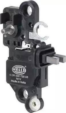 HELLA 5DR 009 728-081 - Gərginlik tənzimləyicisi, alternator furqanavto.az