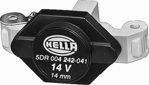 HELLA 5DR 004 242-041 - Gərginlik tənzimləyicisi, alternator furqanavto.az