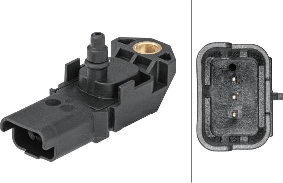 HELLA 6PP009 403-461 - Sensor, təzyiqi artırın furqanavto.az