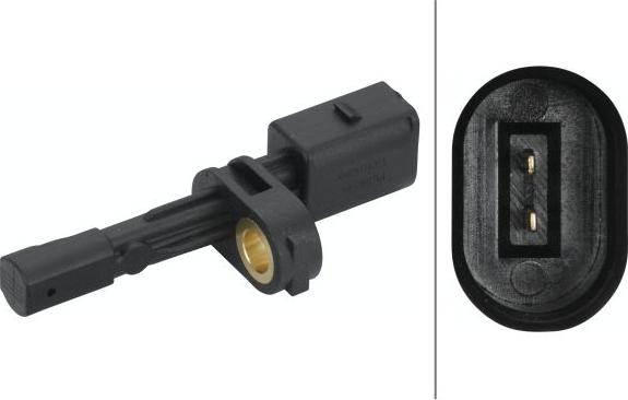 HELLA 6PU 012 039-771 - Sensor, təkər sürəti furqanavto.az