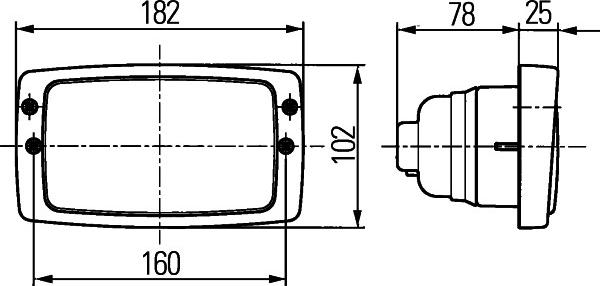 HELLA 1GB 006 213-117 - İş işığı furqanavto.az