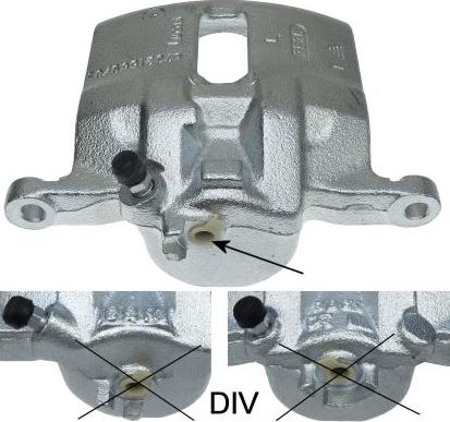 HELLA 8AC 355 392-171 - Əyləc kaliperi furqanavto.az