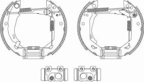 HELLA 8DB 355 003-831 - Əyləc Başlığı Dəsti www.furqanavto.az