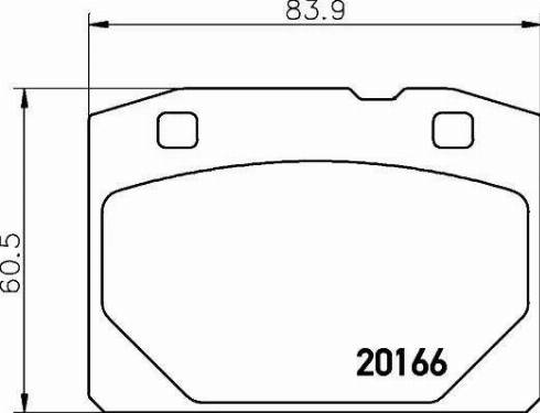 HELLA 8DB 355 007-191 - Əyləc altlığı dəsti, əyləc diski furqanavto.az