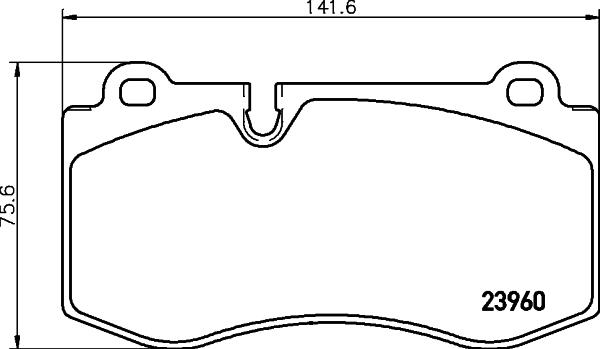 HELLA 8DB 355 026-081 - Əyləc altlığı dəsti, əyləc diski furqanavto.az