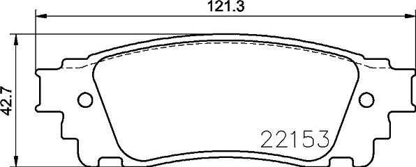 HELLA 8DB 355 037-591 - Əyləc altlığı dəsti, əyləc diski www.furqanavto.az