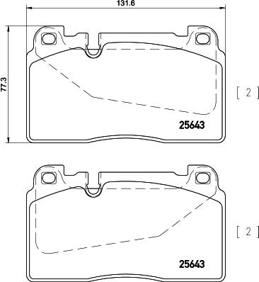 HELLA 8DB 355 020-251 - Əyləc altlığı dəsti, əyləc diski furqanavto.az