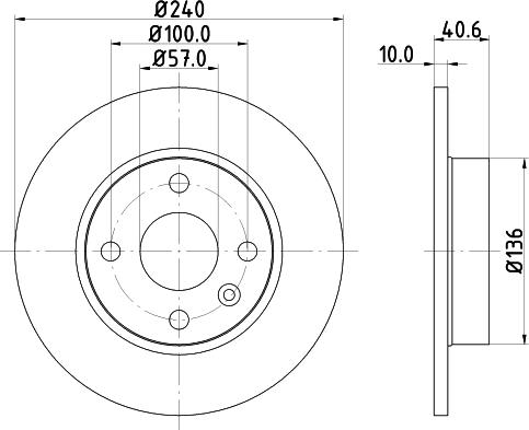 HELLA 8DD 355 108-251 - Əyləc Diski www.furqanavto.az