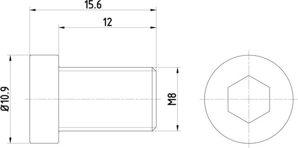 HELLA 8DZ 355 209-091 - Bolt, əyləc diski furqanavto.az