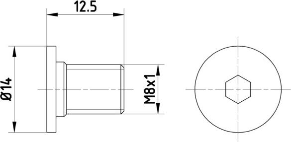 HELLA 8DZ 355 209-021 - Bolt, əyləc diski furqanavto.az