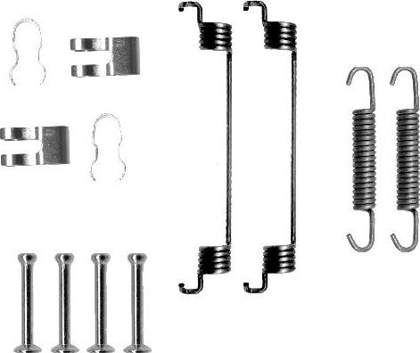 HELLA 8DZ 355 200-561 - Aksesuar dəsti, əyləc başlıqları furqanavto.az