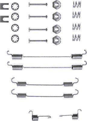 HELLA 8DZ 355 200-371 - Aksesuar dəsti, əyləc başlıqları furqanavto.az