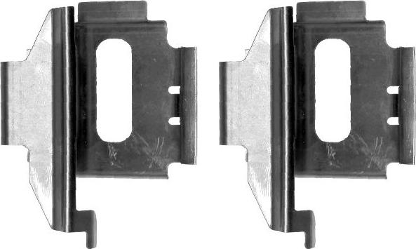 HELLA 8DZ 355 203-031 - Disk əyləc pedləri üçün aksesuar dəsti furqanavto.az