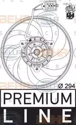 HELLA 8EW 351 039-691 - Fan, kondisioner, kondisioner furqanavto.az