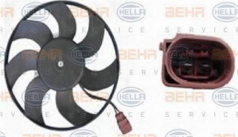 HELLA 8EW 351 039-181 - Fen, radiator furqanavto.az