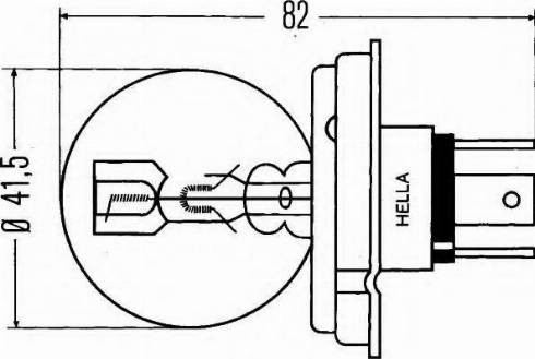 HELLA 8GJ 002 088-481 - Lampa, fara furqanavto.az