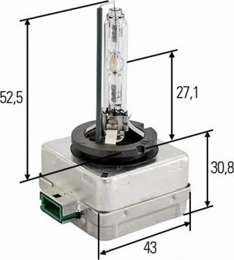 HELLA 8GS 009 028-201 - Lampa, fara furqanavto.az