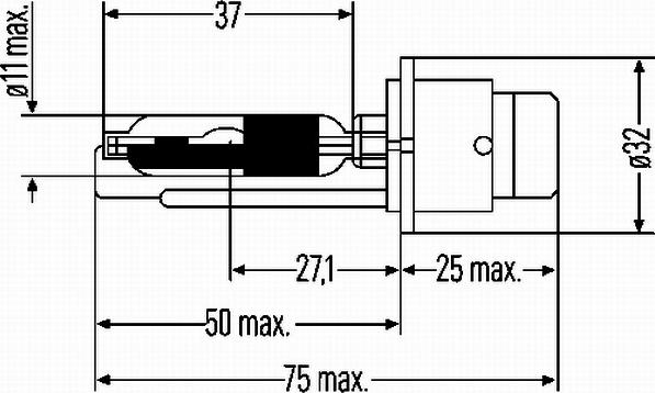 HELLA 8GS 007 001-197 - Lampa furqanavto.az