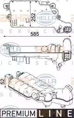 HELLA 8MA 376 750-611 - Genişləndirici çən, soyuducu furqanavto.az