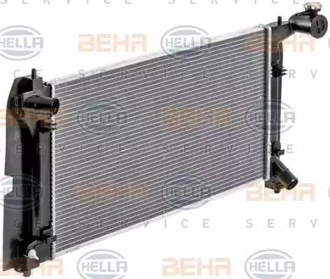 HELLA 8MK 376 900-321 - Radiator, mühərrikin soyudulması furqanavto.az