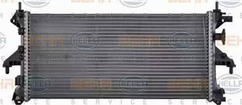 HELLA 8MK 376 745-021 - Radiator, mühərrikin soyudulması furqanavto.az