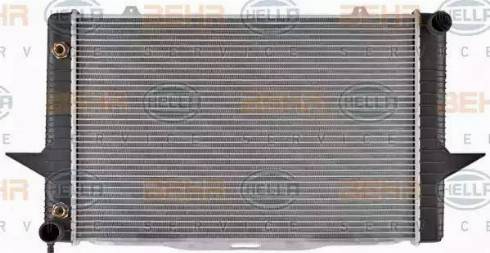 HELLA 8MK 376 706-741 - Radiator, mühərrikin soyudulması furqanavto.az