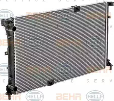 HELLA 8MK 376 700-361 - Radiator, mühərrikin soyudulması furqanavto.az