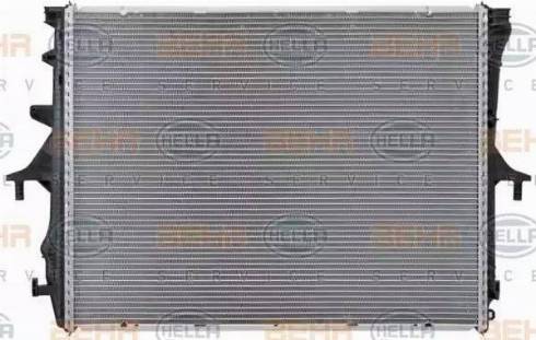 HELLA 8MK 376 719-001 - Radiator, mühərrikin soyudulması furqanavto.az