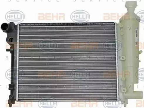 HELLA 8MK 376 716-481 - Radiator, mühərrikin soyudulması furqanavto.az