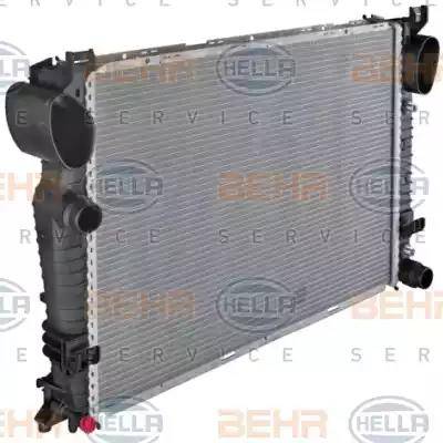 HELLA 8MK 376 716-331 - Radiator, mühərrikin soyudulması furqanavto.az