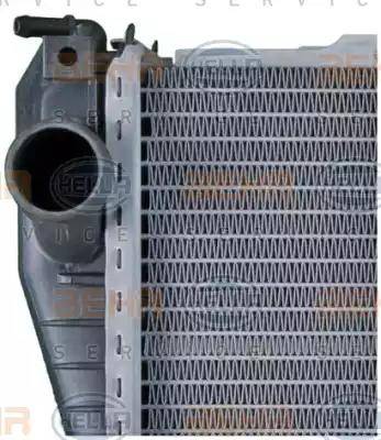 HELLA 8MK 376 710-301 - Radiator, mühərrikin soyudulması furqanavto.az