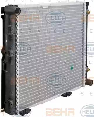 HELLA 8MK 376 711-371 - Radiator, mühərrikin soyudulması furqanavto.az