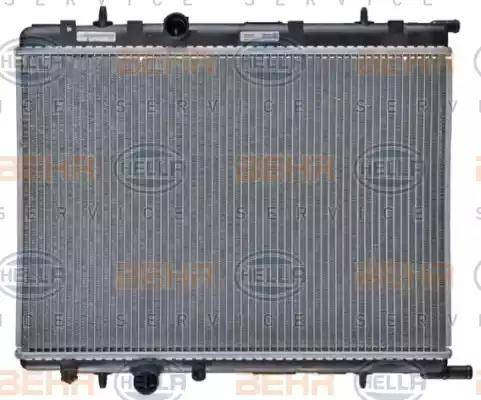 HELLA 8MK 376 718-141 - Radiator, mühərrikin soyudulması furqanavto.az